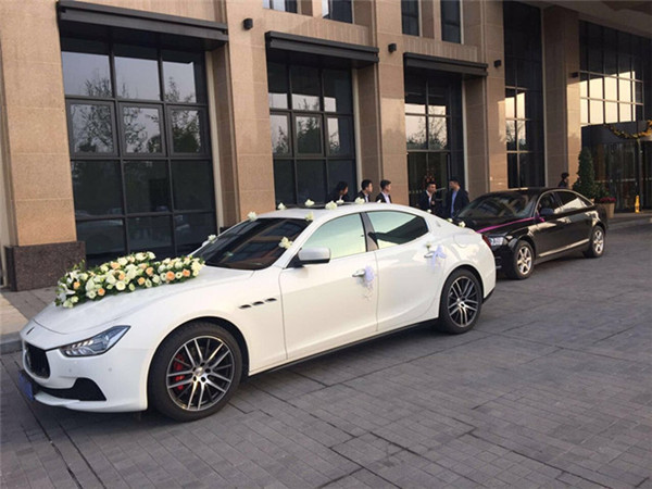 瑪莎拉蒂-吉博力+奧迪A6L婚車隊